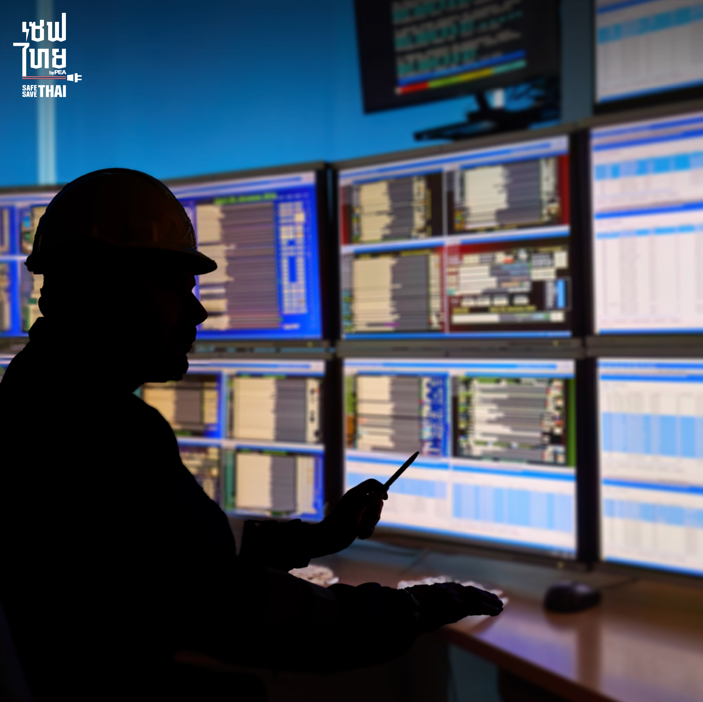 วิธีการควบคุมและตัดไฟผ่าน SCADA