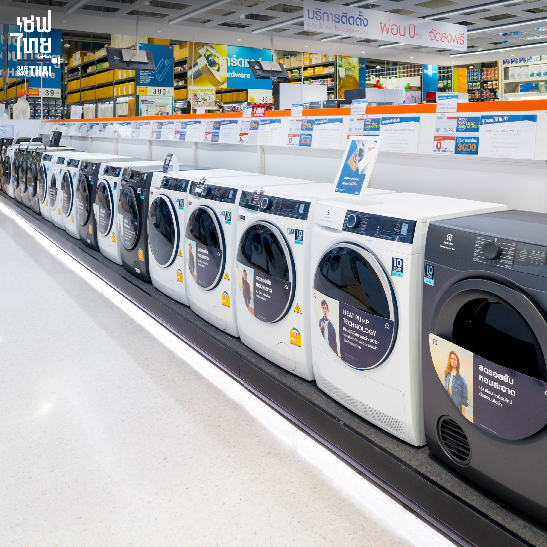 เปรียบเทียบการใช้พลังงาน เลือกเครื่องซักผ้าแบบไหนดีให้ประหยัดที่สุด?