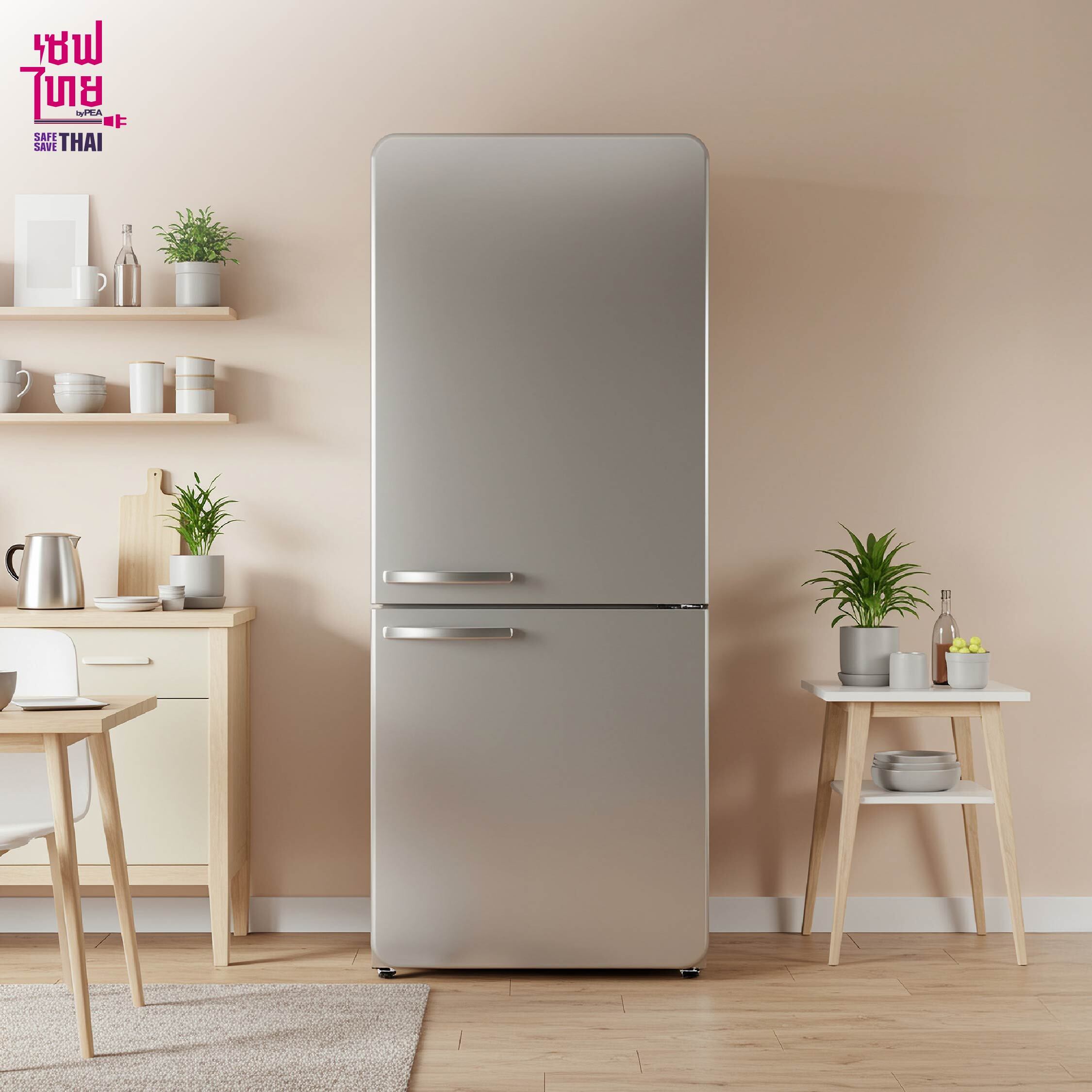 เครื่องใช้ไฟฟ้าที่ไม่ควรถอดปลั๊กบ่อย ตู้เย็น