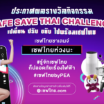 ประกาศผลรางวัลกิจกรรม Safe Save Thai Challenge เปลี่ยน ปรับ ขยับ ไปพร้อมเซฟไทย